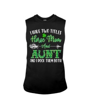 TWO TITLES HORSE MOM AND AUNT Sleeveless Tee tile
