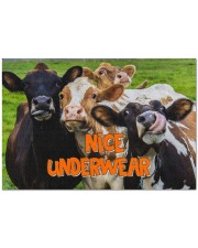 NICE UNDERWEAR FUNNY GIFT FOR HORSE LOVERS Doormat 34" x 23" front