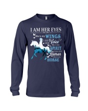 I AM HER EYES SHE IS MY HORSE Long Sleeve Tee tile