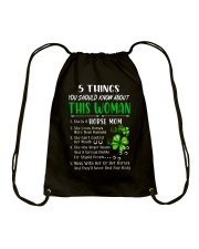 5 THINGS YOU SHOULD KNOW ABOUT THIS HORSE MOM Drawstring Bag tile