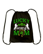 LUCKY HORSE MOM Drawstring Bag tile