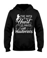 THE PATH IS PAVED WITH HOOFPRINTS Hooded Sweatshirt front