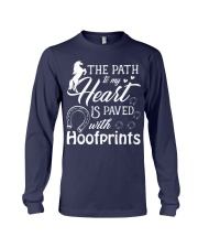 THE PATH IS PAVED WITH HOOFPRINTS Long Sleeve Tee tile