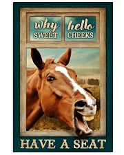 WHY HELLO SWEET CHEEKS HAVE A SEAT 24x36 Poster front