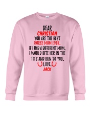 HORSE MOM YOU ARE THE BEST PERSONALISED GIFT Crewneck Sweatshirt tile