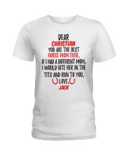 HORSE MOM YOU ARE THE BEST PERSONALISED GIFT Ladies T-Shirt tile