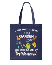 HANG OUT WITH MY HORSES Tote Bag tile