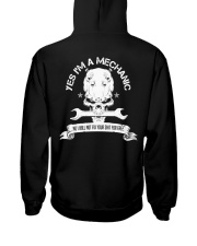Mechanic Mechanic Hooded Sweatshirt back