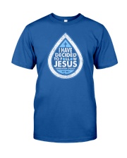 Baptism Shirt: I Have Decided to Follow Jesus Classic T-Shirt front