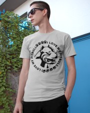 I Love my Pitbull shirt Love Pitbulls Classic T-Shirt apparel-classic-tshirt-lifestyle-17