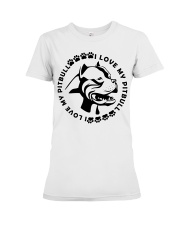 I Love my Pitbull shirt Love Pitbulls Premium Fit Ladies Tee thumbnail