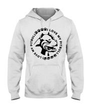 I Love my Pitbull shirt Love Pitbulls Hooded Sweatshirt thumbnail