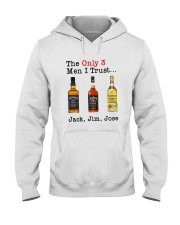 Only Trust 3 Men Hooded Sweatshirt tile