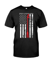 Red Thin Line - Halligan Bar Classic T-Shirt thumbnail