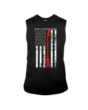 Red Thin Line - Halligan Bar Sleeveless Tee thumbnail
