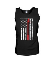 Red Thin Line - Halligan Bar Unisex Tank thumbnail