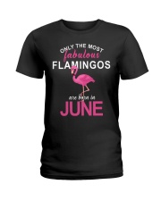 Are Born In JUNE Ladies T-Shirt front