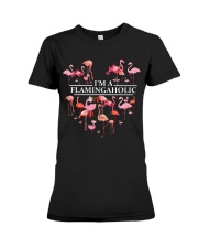 I-Am-Flamingo Premium Fit Ladies Tee thumbnail