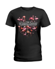 I-Am-Flamingo Ladies T-Shirt front