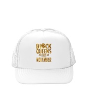 Black Queens Are Born in November Trucker Hat thumbnail
