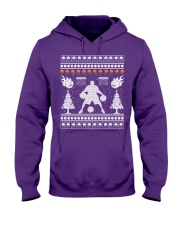 Basketball ugly christmas sweater Hooded Sweatshirt thumbnail
