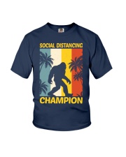 Bigfoot Social Distancing Champion Youth T-Shirt thumbnail