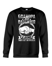 GRANDPA AND DAUGHTER A BOND THAT CANT BE BROKEN Crewneck Sweatshirt tile