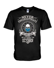 OCTOBER V-Neck T-Shirt tile