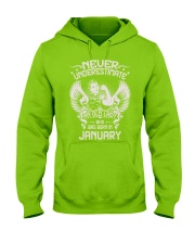JANUARY Hooded Sweatshirt front