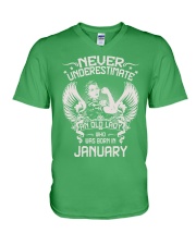 JANUARY V-Neck T-Shirt front