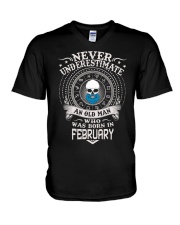 FEBRUARY V-Neck T-Shirt tile