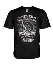 JANUARY V-Neck T-Shirt tile