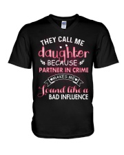 Daughter V-Neck T-Shirt tile