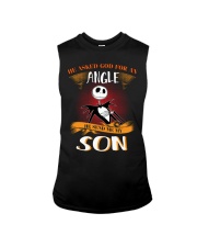 HE ASKED GOD FOR AN ANGLE HE SEND ME SON Sleeveless Tee tile