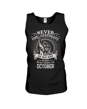 OCTOBER Unisex Tank tile
