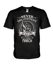 MARCH V-Neck T-Shirt tile
