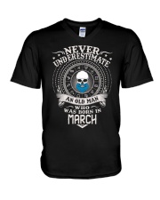MARCH V-Neck T-Shirt tile