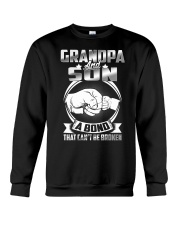 GRANDPA AND SON A BOND THAT CANT BE BROKEN Crewneck Sweatshirt tile
