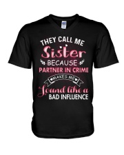 Sister V-Neck T-Shirt tile