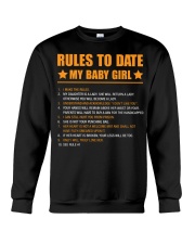 RULES BABY GIRL Crewneck Sweatshirt tile