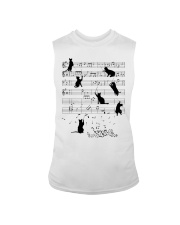 black cat music 2 Sleeveless Tee tile