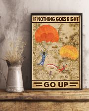 If nothing goes right go up 11x17 Poster lifestyle-poster-3