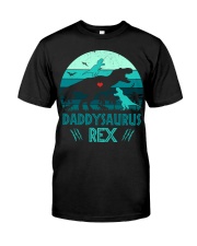 Vintage 2 Kids Daddysaurus Lover Classic T-Shirt front