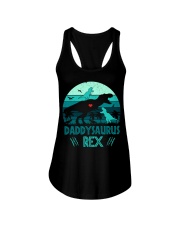 Vintage 2 Kids Daddysaurus Lover Ladies Flowy Tank tile