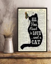 ALL YOU NEED IS LOVE CAT 11x17 Poster lifestyle-poster-3