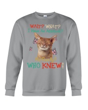 Wait What Crewneck Sweatshirt tile