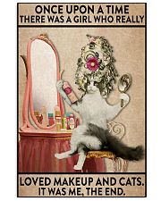 cat makeup 11x17 Poster front