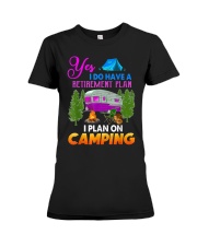 camping 8 Premium Fit Ladies Tee tile