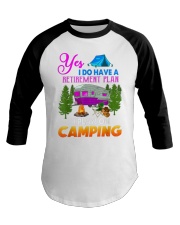 camping 8 Baseball Tee tile