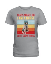 That's what i do i am a nurse 2 Ladies T-Shirt tile